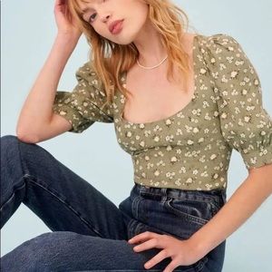 Reformation Blouse